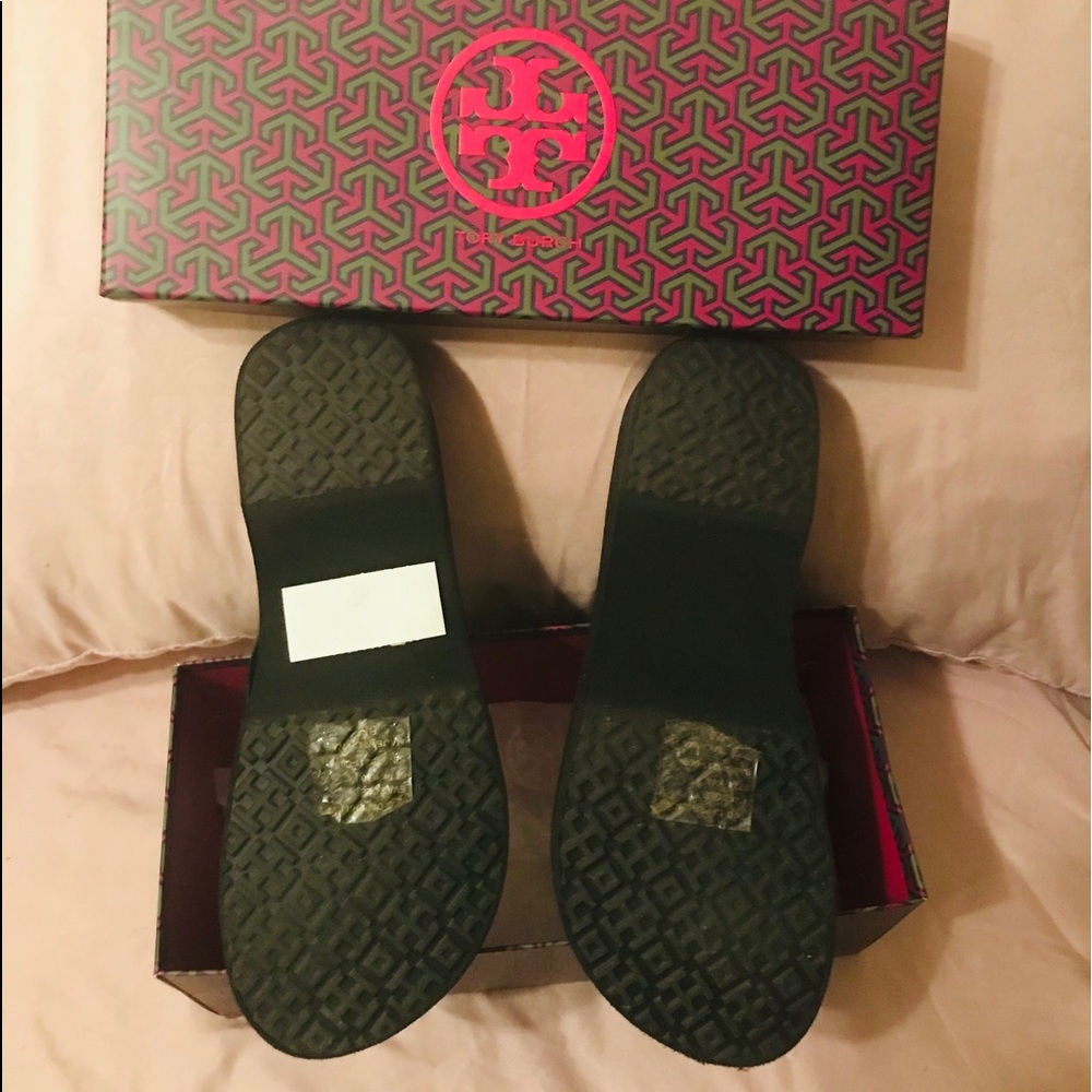 Tory Burch Women's Cut-Out Wedge Flip-Flops